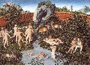 Lucas Cranach the Elder Das goldene Zeitalter USA oil painting artist